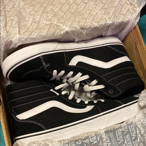 Vans | Shoes | Black And White Vansmens 